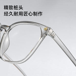 Gafas con Filtro de Luz Azul Danyang, Armazón TR90, Lentes Acrílicas, Armazón Completo 2033, Estilo Transparente para Hombre y Mujer - Product Image 4