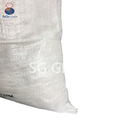 25kg 50kg 100kg Zware kwaliteit op maat bedrukte witte PP geweven tarwezak