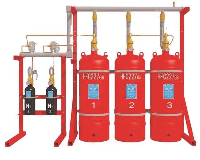 FM200 Fire Suppression System Fire Extinguisher Gas Cylinder