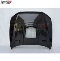 Nouveau capot moteur en fibre de carbone de style IP avec fenêtre en verre transparent pour Audi A6/S6/RS6/C7/C7.5 2012-2018, boulons inclus