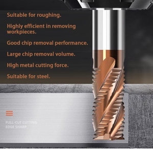 Wholesale Cheap 4 Flutes Solid Carbide EndMill 12MM Carbide <strong>Roughing</strong> End Mill Milling <strong>Tools</strong> for Steel - Product Image 5