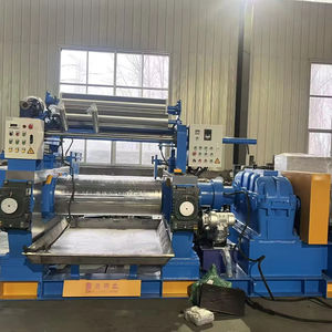 В наличии: 16-дюймовый двухвалковый резиновый смесительный мельничный станок открытого типа - Product Image 1