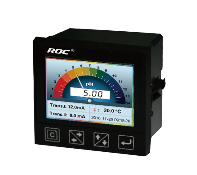 On Industry Ec Ph/ORP-8500A pH ORP Controller with RS485/4-20mA Output and DC24V Power for Industrial Water Treatment