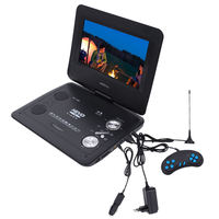 Reproductor Portátil KCR de Alta Calidad de 10.1 Pulgadas y 12V con TV, Plástico ABS, Resolución 720P 1280x800, Interfaz USB para Uso en Auto y Hogar