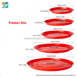 YYB 30CM 35CM 40CM 50CM 60CM Mangeoire en plastique pour poussins d'un jour, plateau d'alimentation pour volailles - Product Image 2