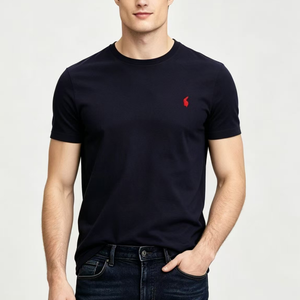 Vente en gros Laurla Ralf Logo brodé personnalisé vierge unisexe été uni coton de haute qualité Sport affaires personnalisé hommes - Product Image 5