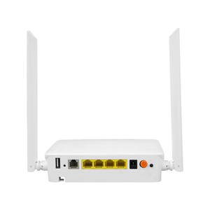 FTTx FTTH โมเด็มใยแก้วนำแสง2.4GHz 300Mbps WiFi 1GE + 3FE RJ45 4พอร์ต VoIP USB Broadband คู่ GPON EPON โมเด็ม xpon ONU ONU ONU - Product Image 2