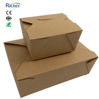 Boîtes à emporter en papier jetables avec fenêtre transparente en PET, contenants pour pâtisserie, sandwichs, gâteaux, beignets, biscuits, desserts