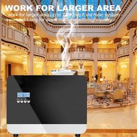 Système de diffuseur de parfum électrique CVC commercial contrôlé par application intelligente Machine à huile parfumée en métal pour les hôtels de zone moyenne