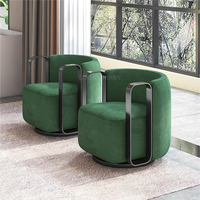 Ensemble de canapés sectionnels incurvés en cuir haut de gamme, avec structure en bois et rembourrage en éponge, design moderne et luxueux pour villa, appartement, sous-sol, salon