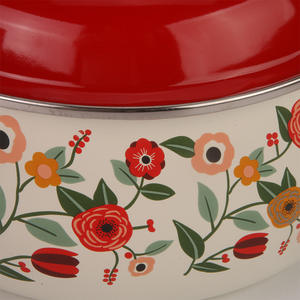 Juego de tres ollas de <span class=keywords><strong>esmalte</strong></span> <span class=keywords><strong>para</strong></span> sopa, listas <span class=keywords><strong>para</strong></span> envío transfronterizo, con doble asa, olla de cocción engrosada, tapa de <span class=keywords><strong>esmalte</strong></span>, estilo moderno - Product Image 3