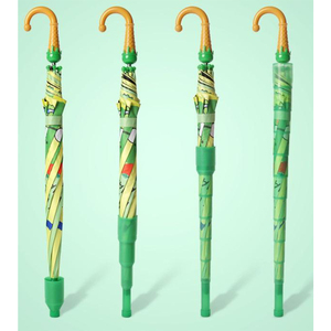 Mignon Anime Enfants Parapluies Fabricant Dessin Animé Pluie Enfants Parapluie avec Couvercle En Plastique En Gros - Product Image 6