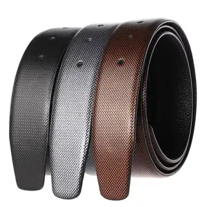 Italian Quality Belt Genuine Leather Belts Straps In High Level Quality In Diamond Grain Client Design Can Customize