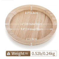 Plateaux artisanaux en bois bricolage pièce maîtresse bougeoir plateaux pour comptoir de cuisine artisanat Art décor à la maison plateau décoratif en bois