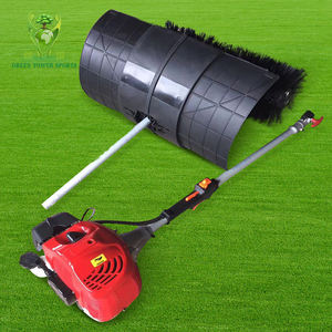 Machine de nettoyage de gazon Brosse de nettoyage de balayeuse de toiletteur de gazon artificiel télescopique avec <span class=keywords><strong>prix</strong></span> d'usine - Product Image 1
