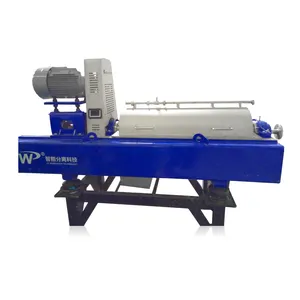 Horizontale centrifugeuses de décanteur de traitement des eaux usées solide liquide séparateur centrifuge