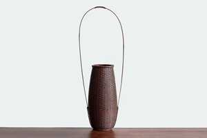 Cesta de Flores de Bambú Hecha a Mano, Estilo Japonés Hanaire, Cesta de Bambú Tejida para Arreglos Florales, Proveedor de Vietnam - Product Image 6