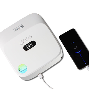 2025 Wholesale OEM ODM New 48W Professional UV LED <strong>Nail</strong> <strong>Gel</strong> Curing Light Rechargeable Electric <strong>Nail</strong> Dryer Q7 Plastic - Product Image 2