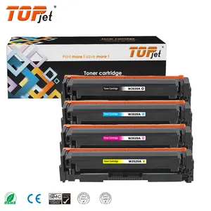 Topjet 414A W2020A W2021A W2022A W2023A Color Toner Cartridge With Chip Compatible for HP LaserJet Pro MFP M479 Laser Printer