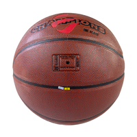 Ballon de basket en cuir PU durable avec logo personnalisé Psyche, taille 7, pour l'entraînement