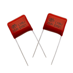 Condensador de película de polipropileno metalizado Cbb21 225j 105j, 250v, HBC Kaye, 105k, 250v, 225j, película de polipropileos de 15MM - Product Image 2