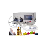 Dispenser Cairan Suhu Tinggi LZ-2 Kepala Ganda untuk Minyak Kelapa, Minyak Zaitun, Minyak Teh, dan Cairan Kimia, Semi-Otomatis, Berbahan Kaca