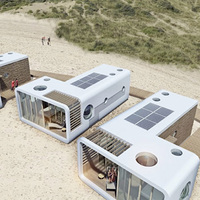 Villas modulaires préfabriquées de luxe en conteneurs
