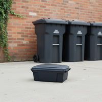 Station d'appât pour rats robuste et durable, nouvelle conception, boîte d'appât pour la lutte contre les rongeurs pour l'utilisation à la ferme, dans l'entrepôt, dans le jardin
