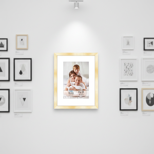 Cadre photo mural en bois MDF écologique de haute qualité, design créatif en forme de boîte à ombre avec logo personnalisable - Product Image 1