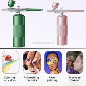 Aerógrafo para Tinte de Cejas, Máquina de Pintura Recargable de Mano para Arte de <span class=keywords><strong>Uñas</strong></span> en Degradado, Aerógrafo para Barbería, Maquillaje, <span class=keywords><strong>Uñas</strong></span> - Product Image 4
