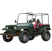 Mini Jeep tout-terrain Zhenda 350cc essence, motos, karts, quads personnalisés 2/4 personnes, 60 yards