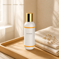 Flacons pompe en verre vides pour soins de la peau, personnalisables, couleur mate, estampage à chaud, carrés, 30g, 50g, 100g, 30ml, 50ml, 100ml