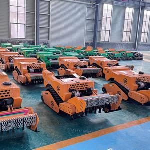 Cortadora de Césped Híbrida a Gas y Eléctrica con Control Remoto de 100m, Chasis de Acero Resistente, Aprobada por ISO, para Uso Industrial y Bricolaje - Product Image 6