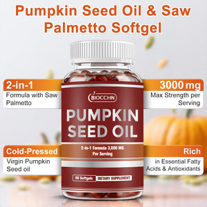 Kapsul minyak biji labu-2 in 1 suplemen kapsul <span class=keywords><strong>Softgel</strong></span> untuk pertumbuhan rambut padat, mendukung kesehatan kulit Jantung Rambut - Product Image 2