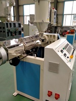Ligne de production de tubes thermorétractables à haute efficacité et économie d'énergie en PVDF/FEP/PFA/PTFE, extrudeuse à vis simple SJ30/35/50