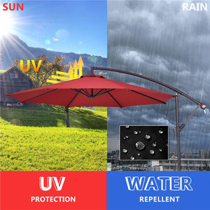 Alta calidad 3M UV tratamiento Banana Big Bend manivela colgante paraguas <span class=keywords><strong>Patio</strong></span> paraguas gran oferta paraguas voladizo al aire libre - Product Image 6