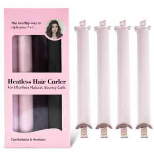 Nuevo Set de Rizadores sin Calor, Rizadores de Cabello sin Calor para Rizos Nocturnos, Varillas para Peinar, Rodillos de Espuma Suave y Satén para Dormir - Product Image 6