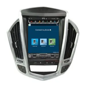 Вертикальный экран Kirinavi в стиле tesla, android 11, 10,4 дюймов, cardvd для cadillac srx, мультимедийная gps-навигация