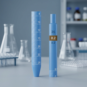 Biolab Mohr จบการศึกษาปิเปตต์คลาส A Type-1 Boro 3.3ปริมาตรคงที่0.1เป็น25 ml DIN ISO 835มาตรฐาน - Product Image 1