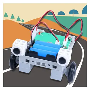 应用代码DIY机器人套件STEM机器人玩具科学与工程玩具无线和语音控制积木套装
