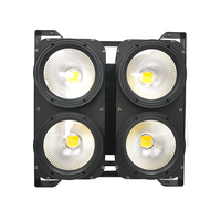 HUINENG 4 yeux blanc froid/blanc chaud COB Blinder 4 100W LED COB Blinder Par lumière pour théâtre Studio boîte de nuit