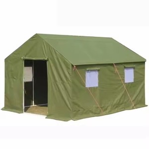 Carpa de Camping Impermeable de Lona de Algodón Oxford, Portátil, para las Cuatro Estaciones, con un Dormitorio y una Sala de Estar, para la Guerra - Product Image 3