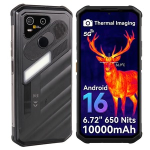 AGM X7 Pro |   Smartphone robuste à imagerie thermique |   Résolution thermique 512×384 |   6 Go + 256 Go |   Batterie 10000mAh |   IP68/IP69K eSIM - Product Image 1