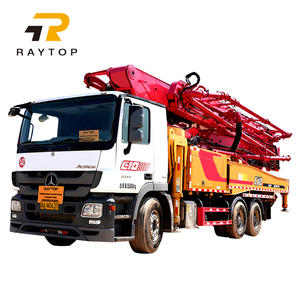 Camion pompe à béton d'occasion de qualité fiable 2019 avec SANY Zoomlion en vente - Product Image 1