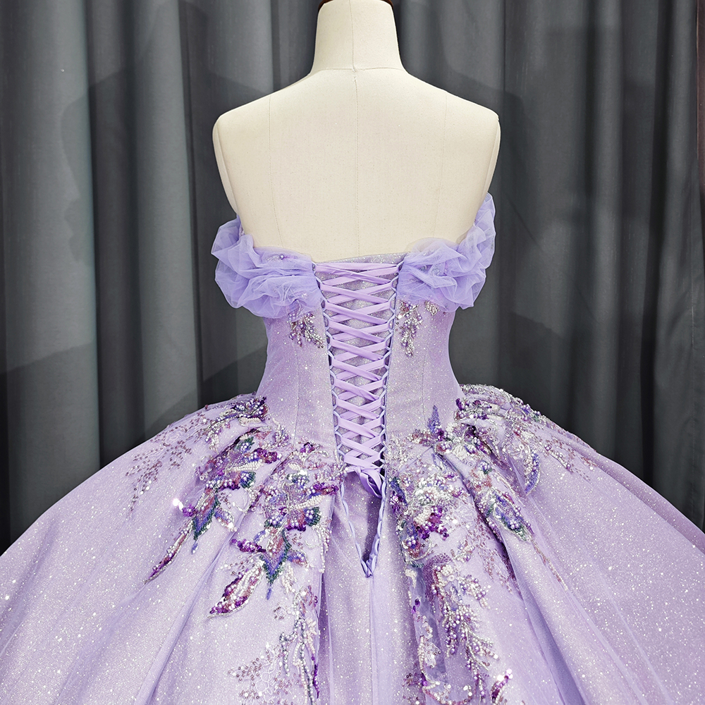 purple empire dress J'Adore Dresses J21010