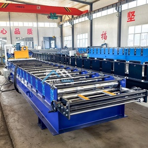 Máquina formadora de rollos de hoja de techo trapezoidal TR4 automática fácil de operar de alta calidad Popular de América - Product Image 5