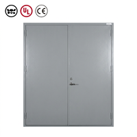 Portes coupe-feu en acier durable conformes aux normes canadiennes de sécurité incendie, adaptées aux immeubles de bureaux, aux écoles et aux appartements.