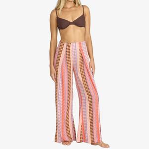 ชุดเซ็ตสองชิ้น เสื้อทรงบอดี้สูทพิมพ์ลายฮาวายฤดูร้อน กางเกงขายาวทรงหลวมผ้าเรยอนสั่งทำพิเศษ แบรนด์หรู - Product Image 5