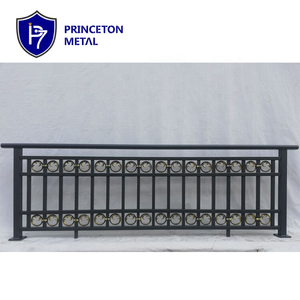 Ringhiera/Balaustra Decorativa in Metallo PRINCETON <span class=keywords><strong>per</strong></span> Interni/Villa, in Bronzo Cromato, Tubo in Alluminio <span class=keywords><strong>per</strong></span> Scale e Balconi - Product Image 5