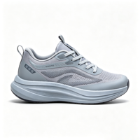 Chaussures de course personnalisées pour hommes, baskets respirantes en mesh, semelle souple, chaussures de sport / Fabrication directe OEM ODM